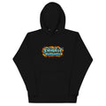 Indakut Everywhere signature hoodie in Black with graffiti logo for streetwear style